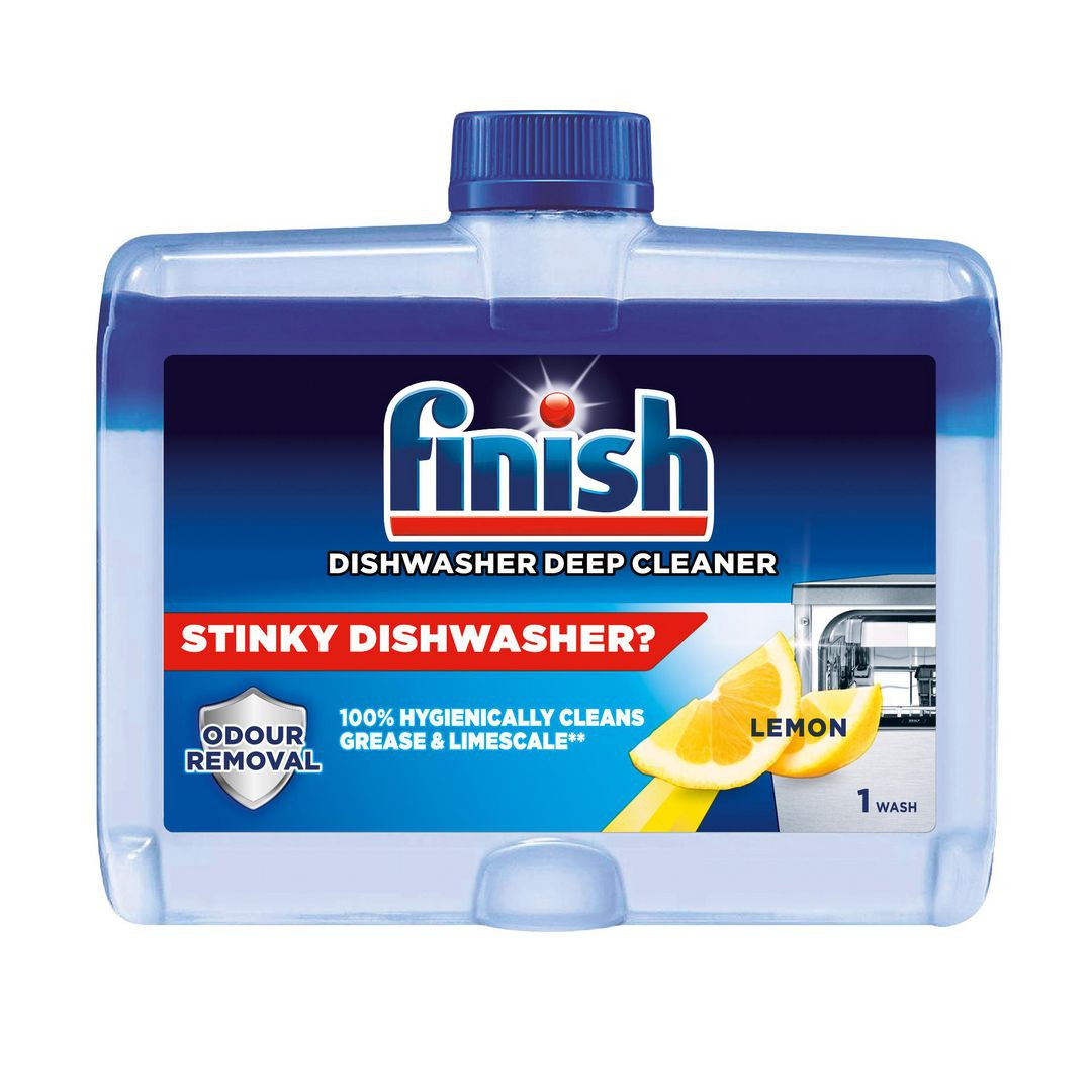 BildeDiskmaskinsrengöring FINISH lemon 250ml