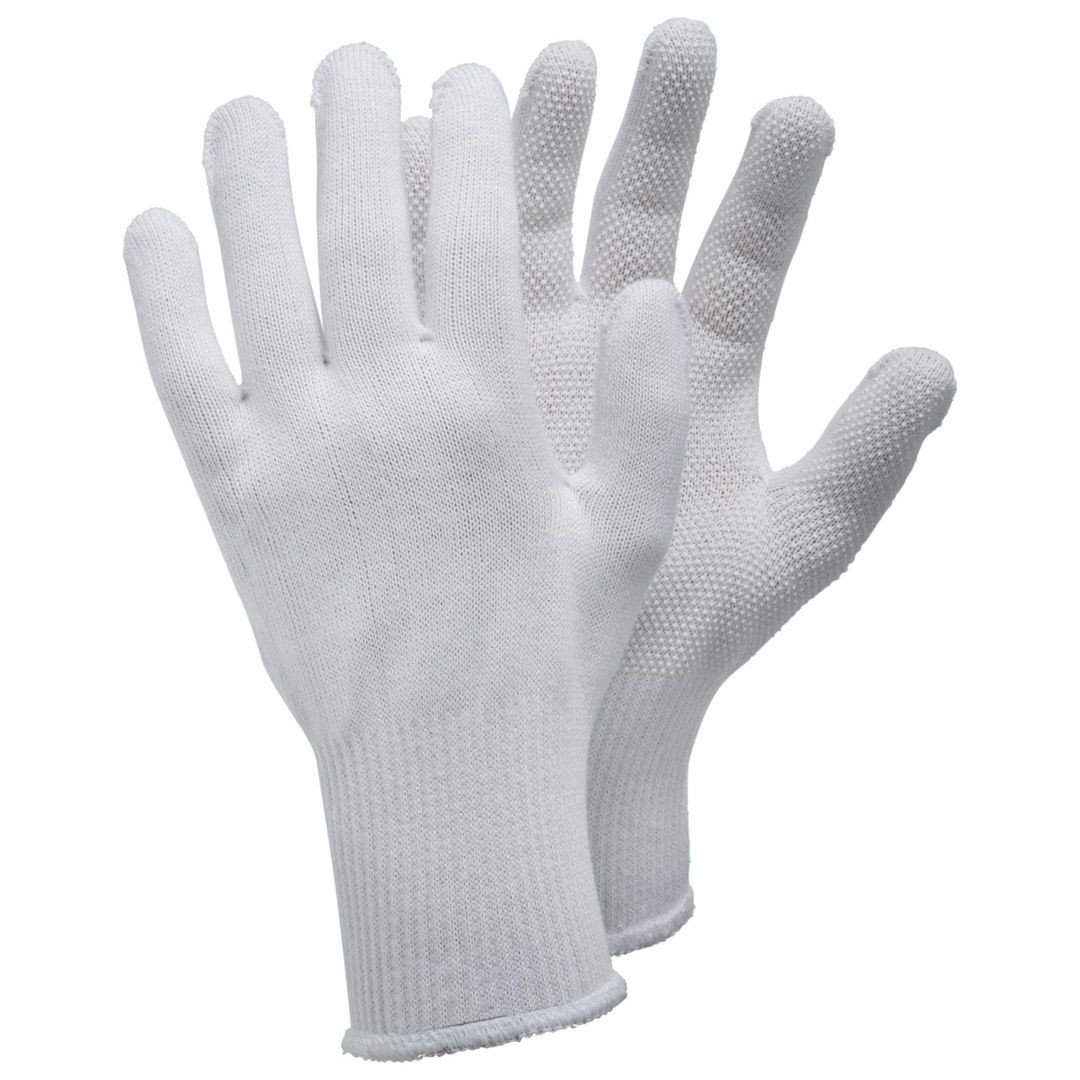 BildeTextilhandske TEGERA 921 noppor vit 7