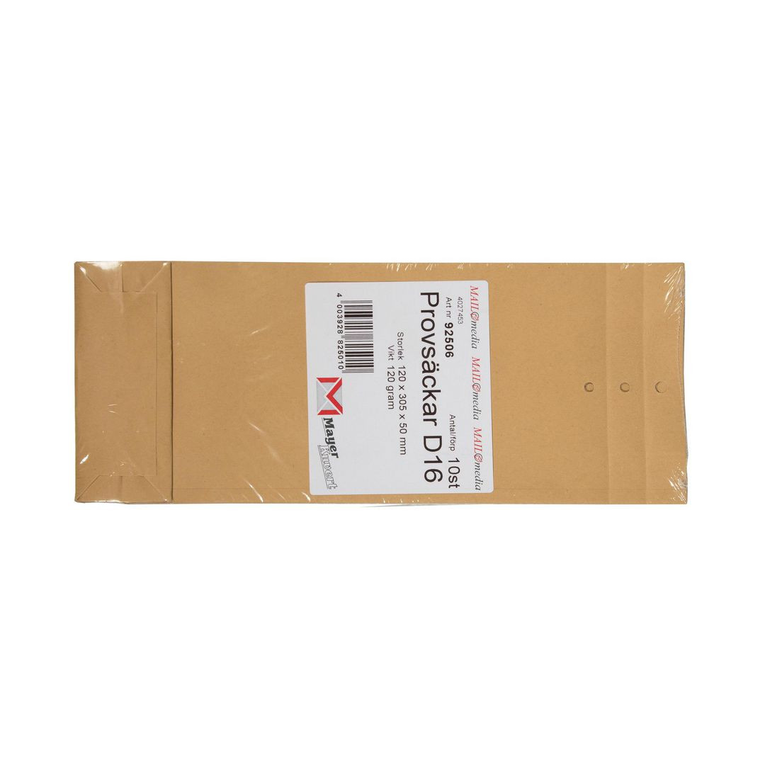 BildeProvsäck nr.16 125x290x40mm 10/fp