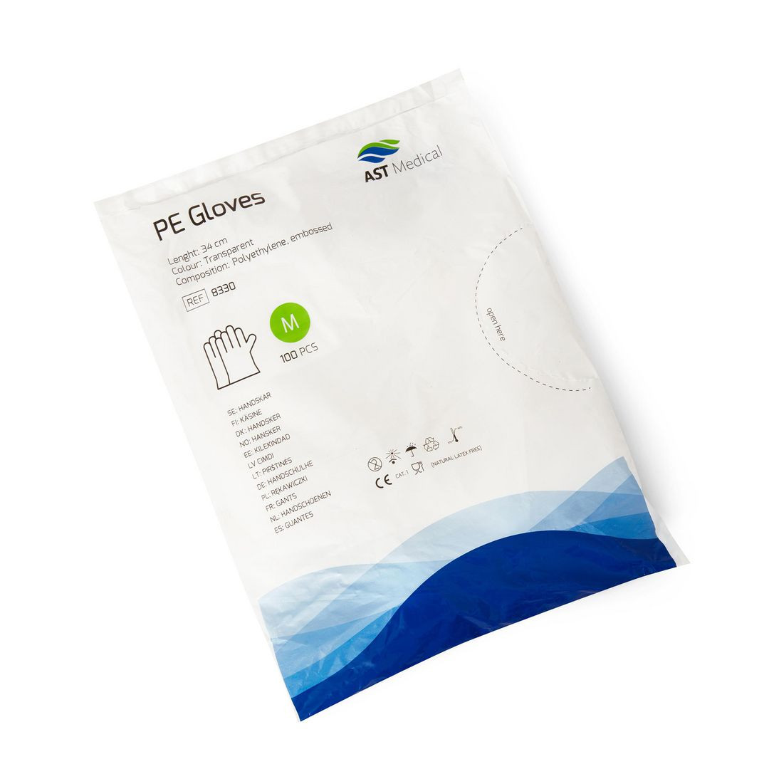 BildeEngångshandske Soft M 100/fp