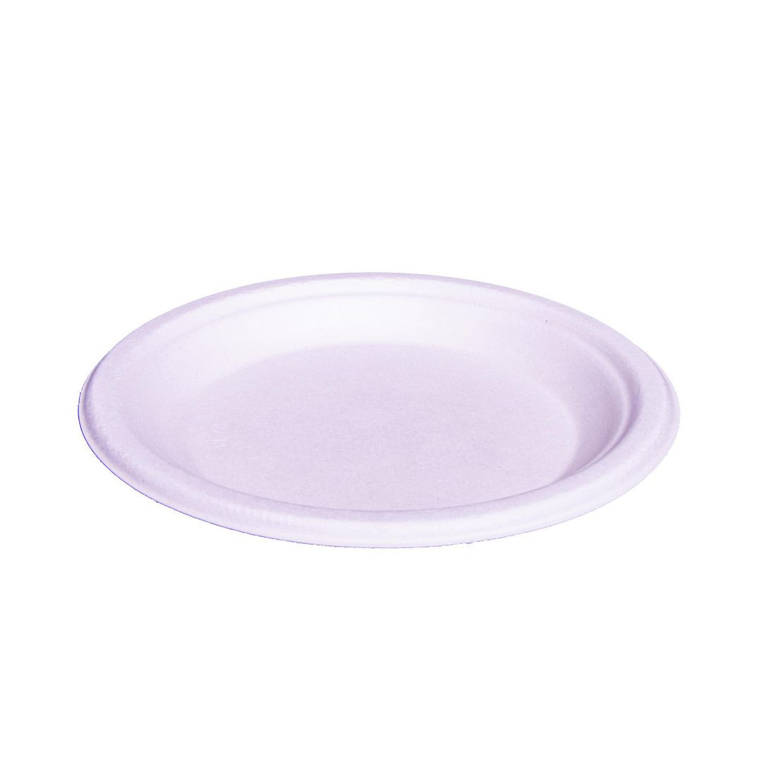BildeTallrik Bagasse BIO 15,5 cm 50/fp