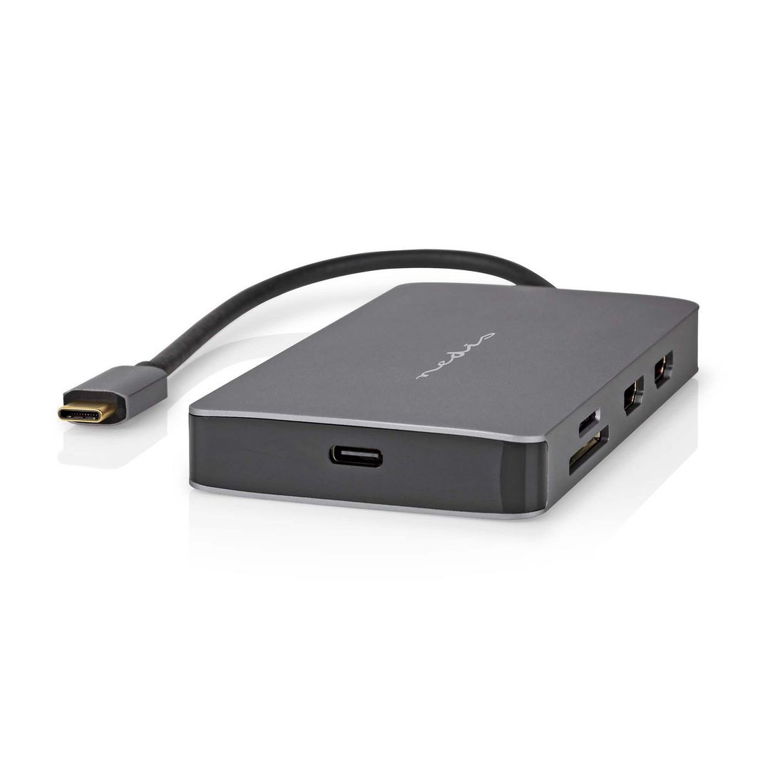 BildeDockningsstation NEDIS USBC/USBA/2xHDMI
