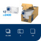 Servett TORK Vit 3-lgr, 24x24cm 200/fp