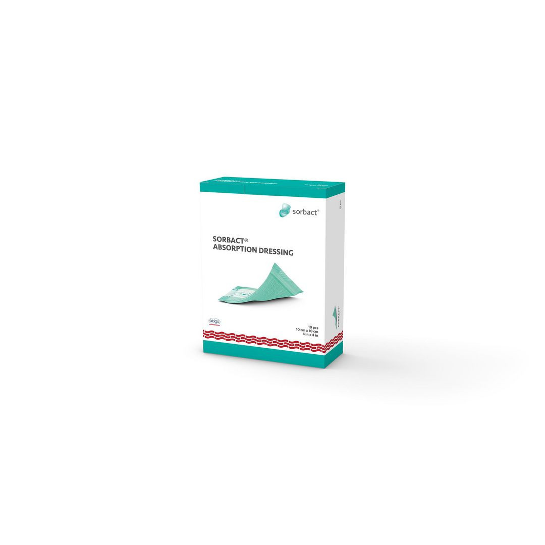 BildeSorbact Absorption Dressing10x10cm 10/fp