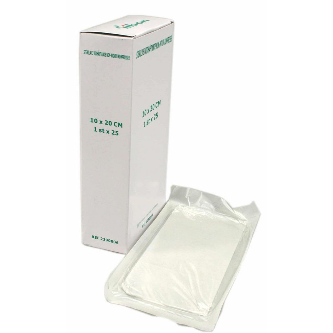 BildeKompress NW Steril 10x20cm 25/fp