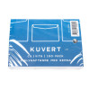 Kuvert konsument C6 80g vit remsa 100/fp