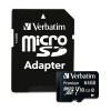 Minneskort VERBATIM Micro SDXC 64GB CL10
