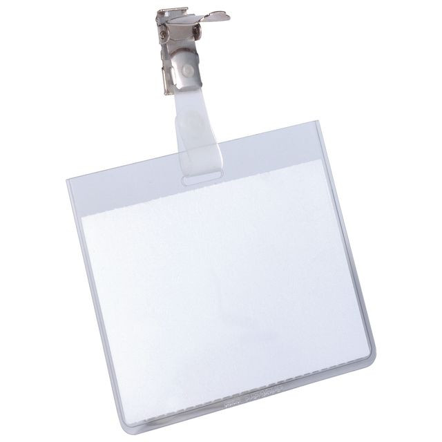 BildeNamnskylt DURABLE clips liggande 25/fp