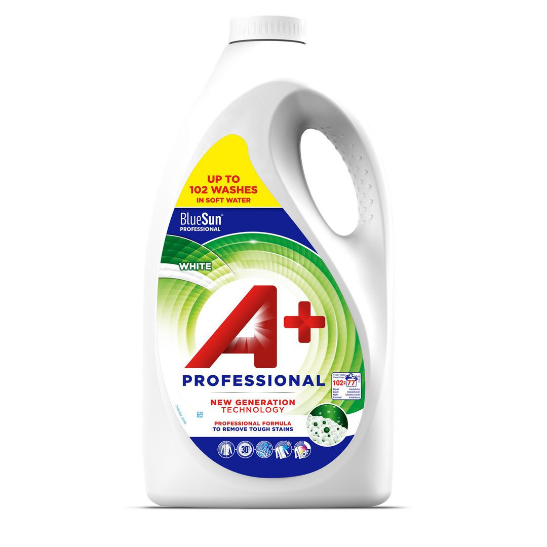 BildeTvättmedel A+ Professional White 4,62L