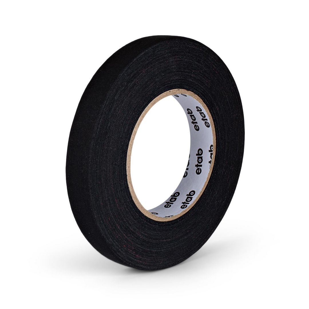 BildeTejp textil matt 19mmx50m svart