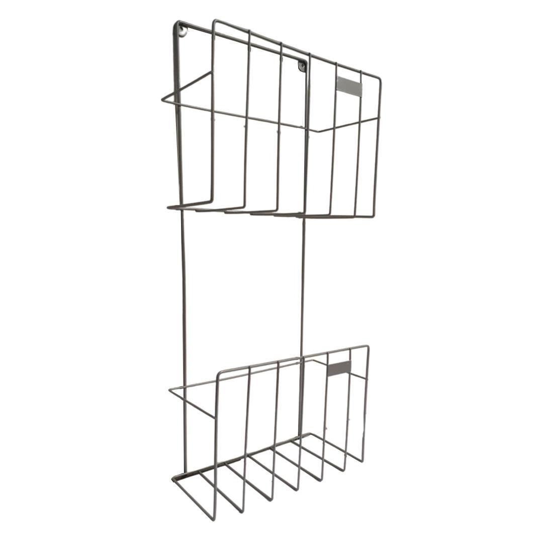 BildePostfack vägg ut/in silver