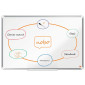 Whiteboard NOBO premium stål 90x60cm