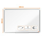 Whiteboard NOBO premium stål 90x60cm
