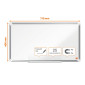 Whiteboard NOBO premium emalj 32'