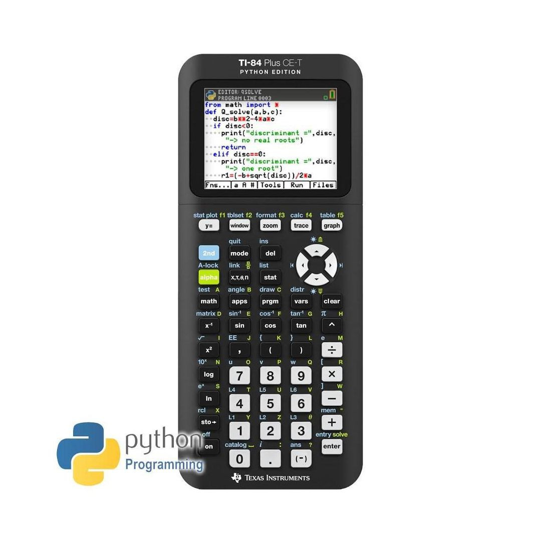 BildeTeknisk räknare TEXAS TI-84 Plus CE-T