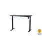 Bord höj/sänk SUN-FLEX 120x60cm svart
