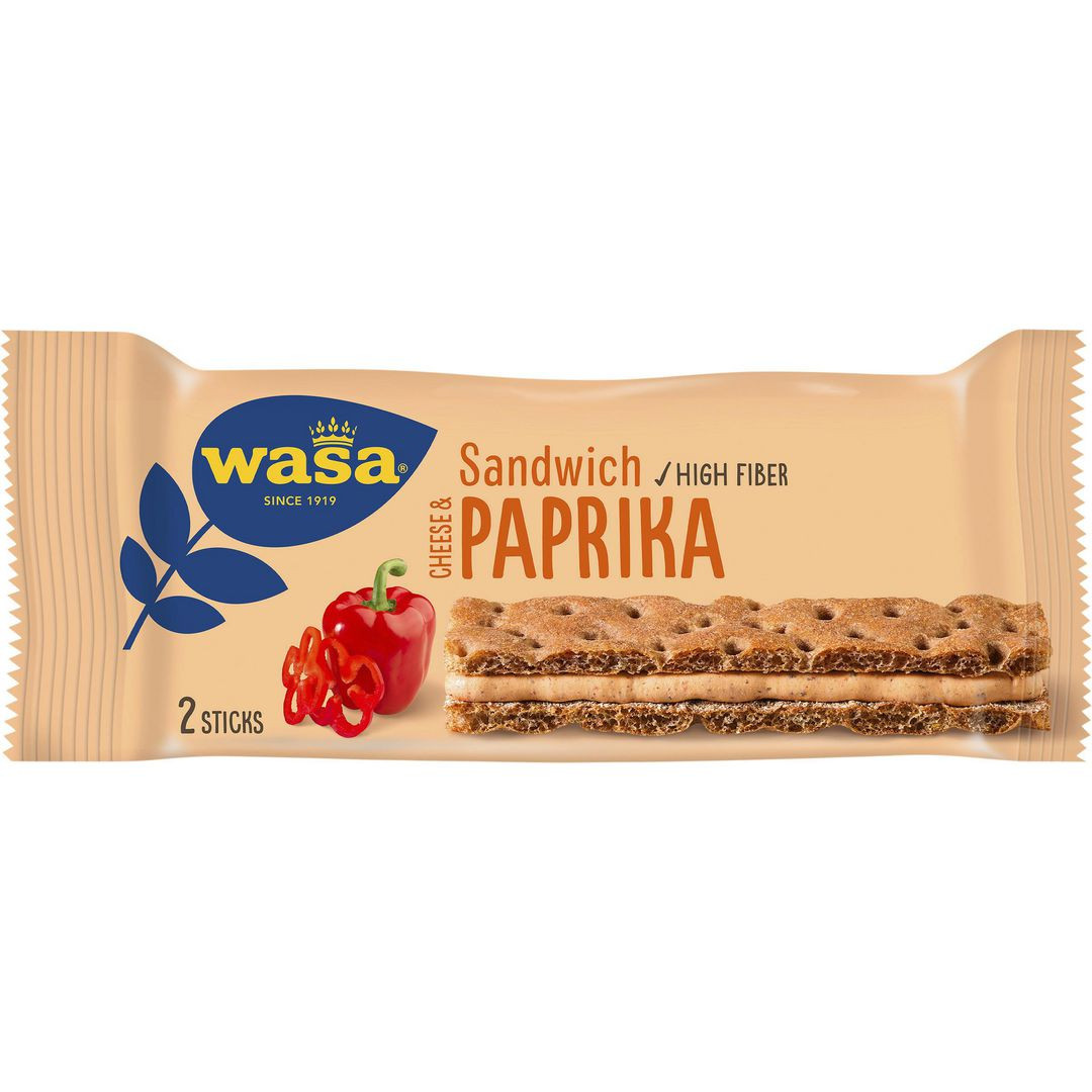 BildeKnäckebröd WASA Paprika 37g