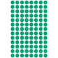 Färgkodningsprick AVERY Ø8mm grön 416/fp