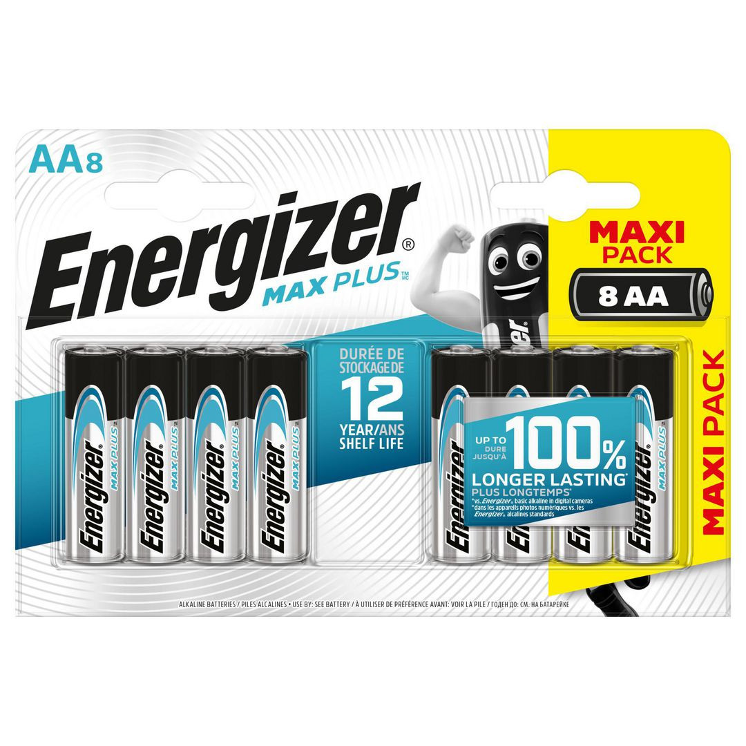BildeBatteri ENERGIZER Max Plus AA 8/fp