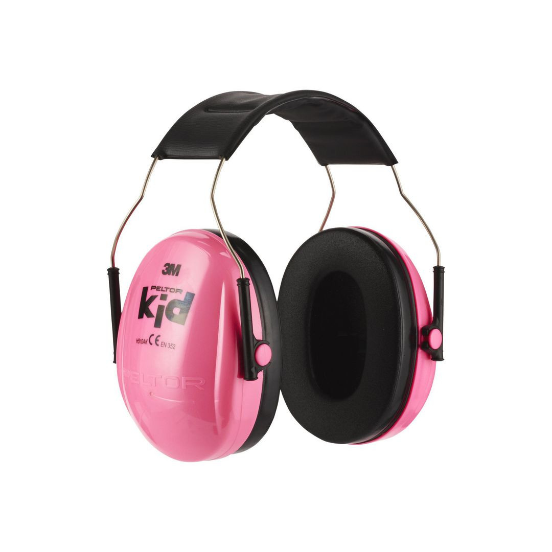 BildeHörselkåpa 3M PELTOR KID neonrosa