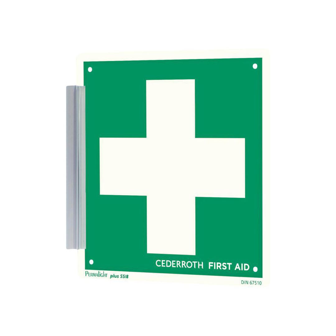 BildeHållare för Första Hjälpen-skylt