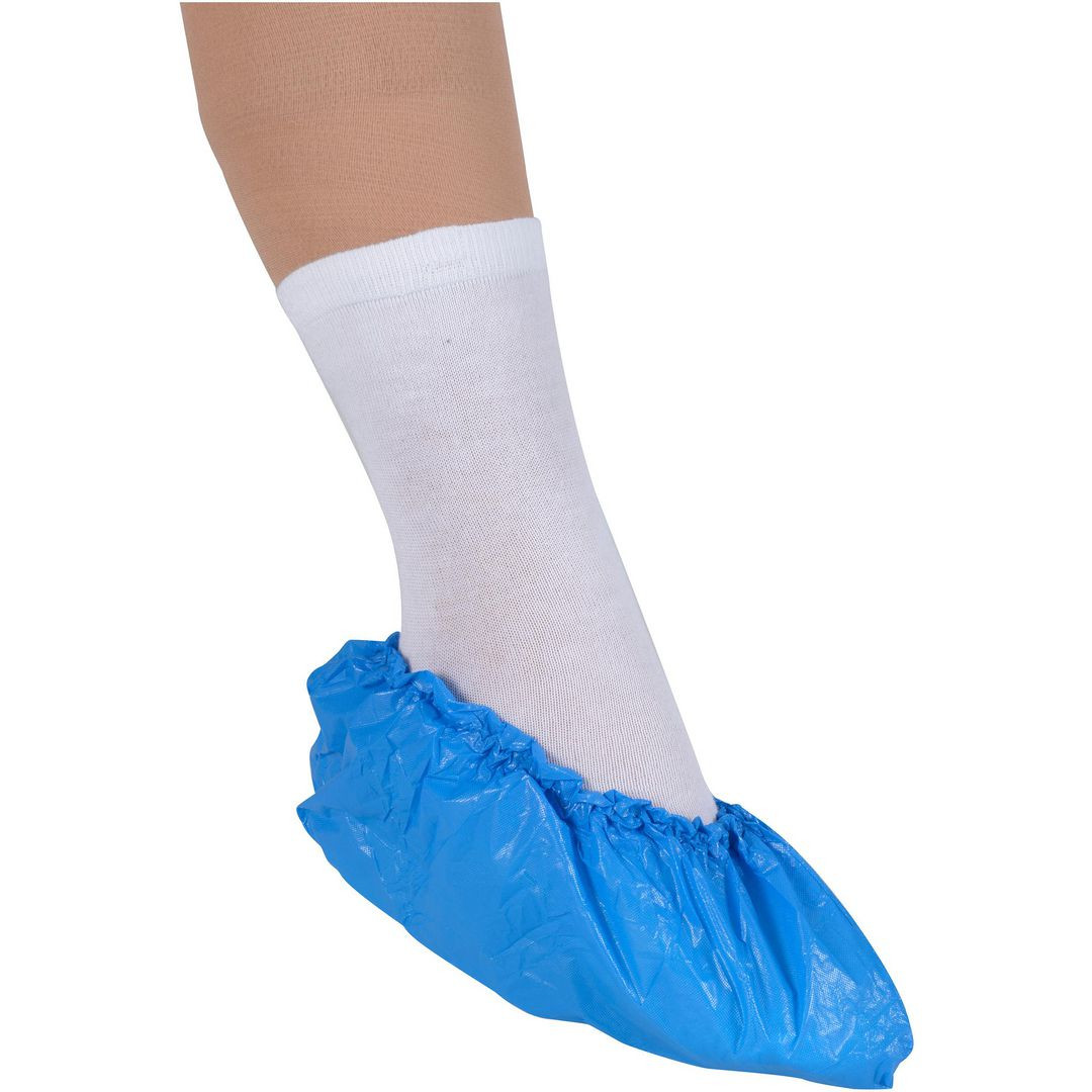 BildeSkoskydd 15x41cm 75my blå 100/fp