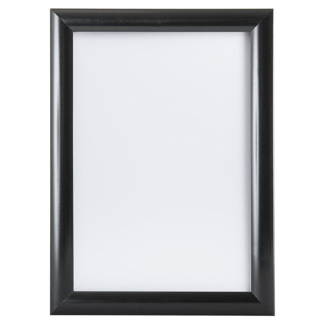 BildeVäggram A4 aluminiumprofil 25mm svart