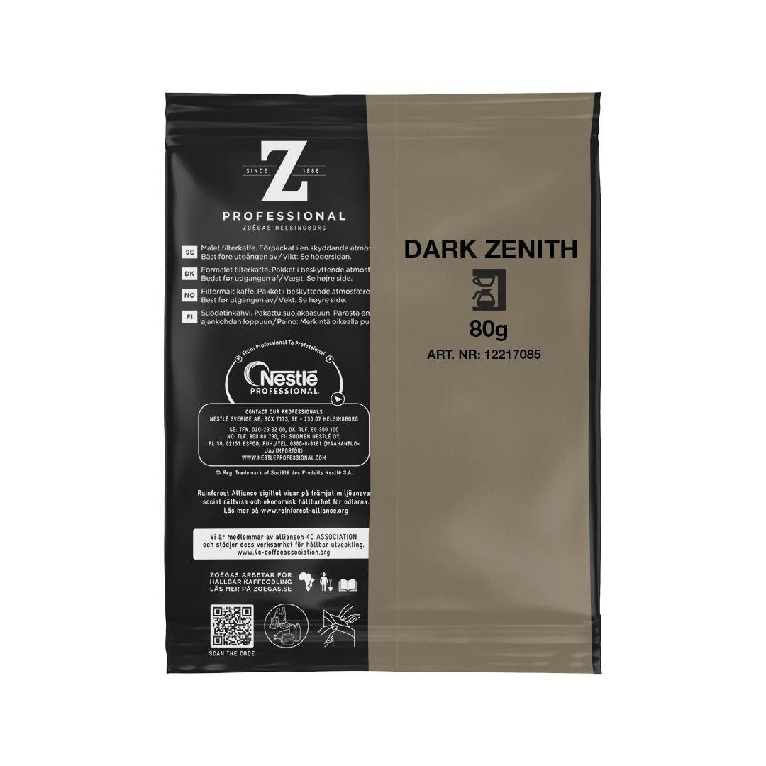 BildeKaffe ZOÉGAS Dark Zenith 60x80g