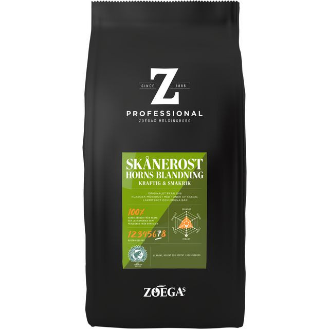 BildeKaffe ZOÉGAS Bönor Skånerost 750g