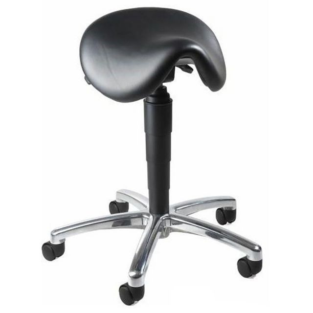 BildeSadelstol Bonanza Promo m. hjul svart