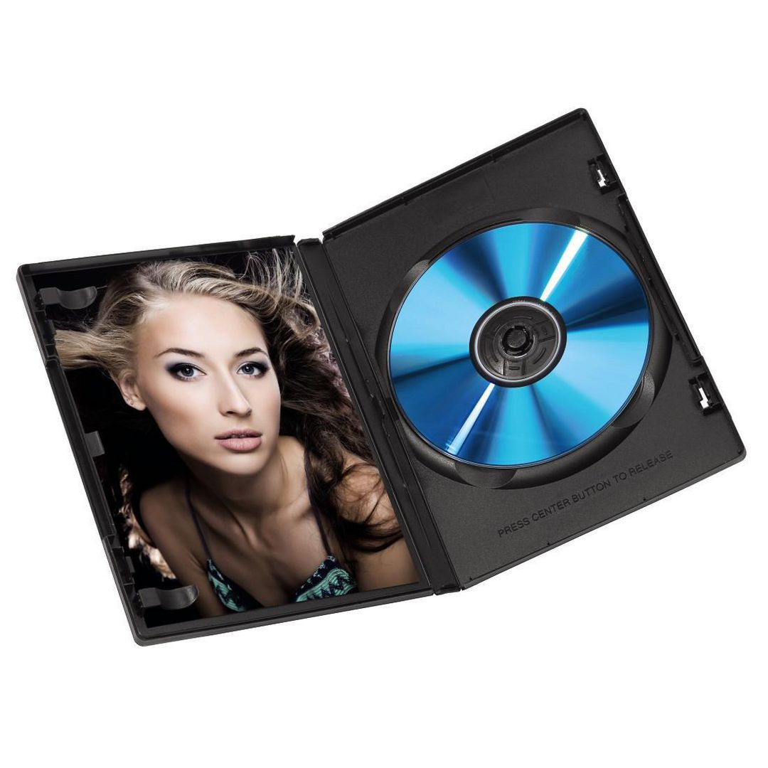 BildeCD/DVD-Fodral HAMA 5/fp svart