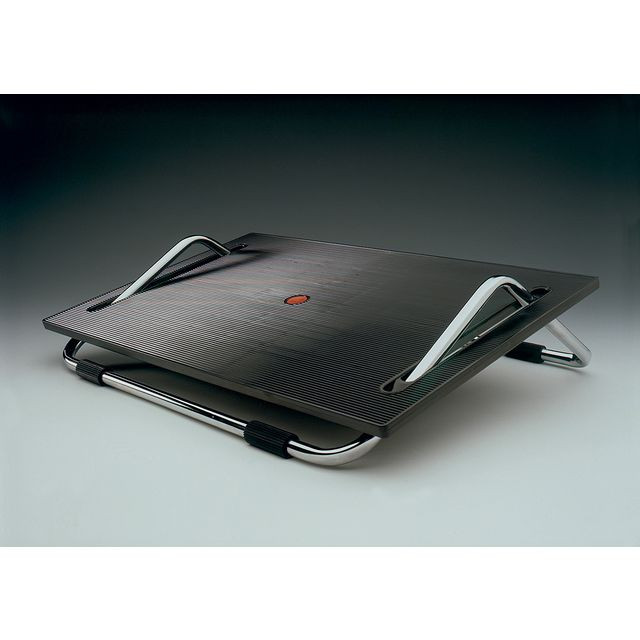 BildeFotstöd TWINCO ergonomiskt svart/krom