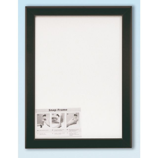 BildeVäggram A3 aluminiumprofil 32mm svart