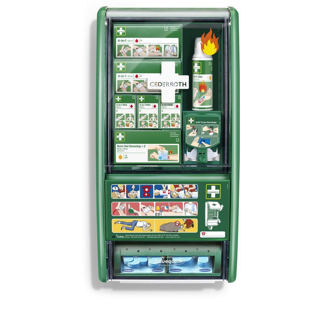 BildeFörsta Hjälpen-och brännskadestation