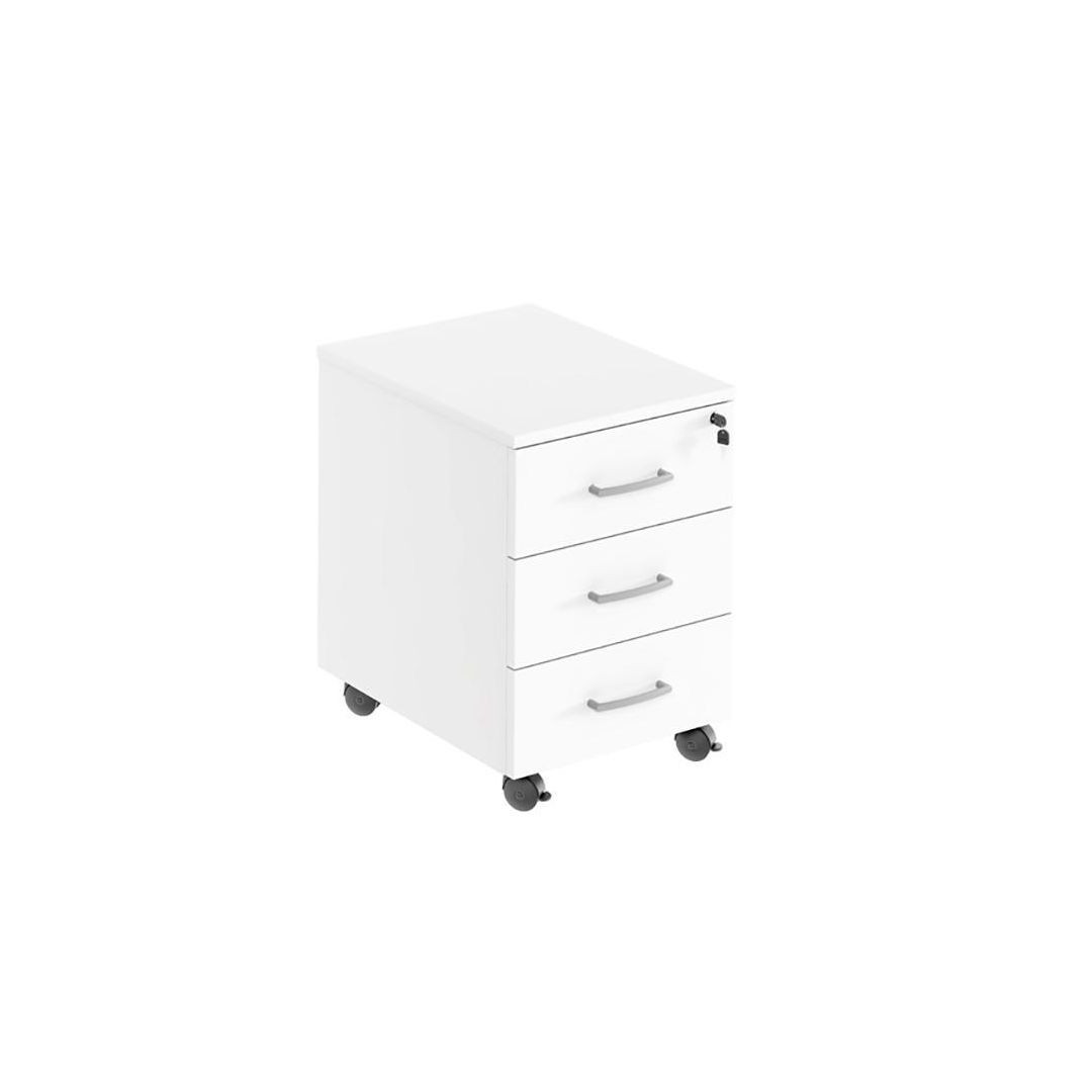 BildeHurts mobil 3 lådig, djup 450mm vit