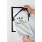 Magnetram självh DURAFRAME note A4 svart
