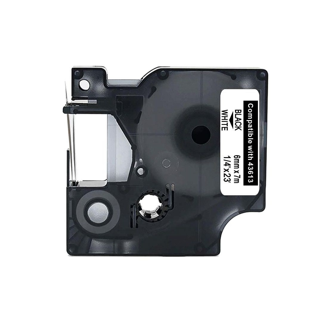 BildeTape 6mm svart på vit