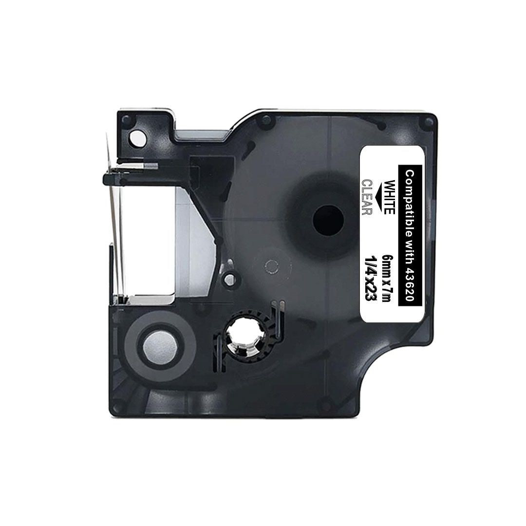 BildeTape 6mm vit på klar