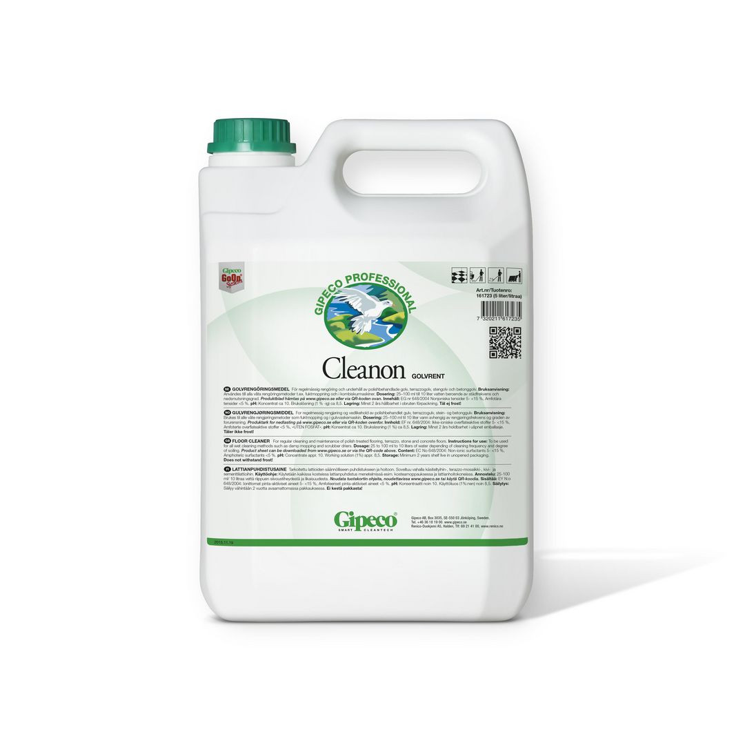 BildeGolvunderhåll GIPECO Cleanon 5L