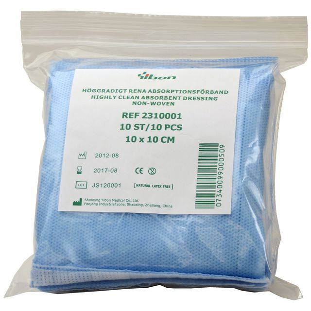 BildeAbsorptionsförband 10x10cm 10/fp