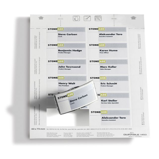 BildeInstick DURABLE 75x40mm 240/fp