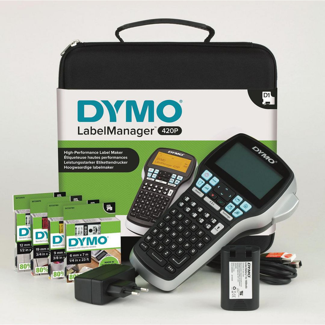 BildeMärkmaskin DYMO LM420P Kit