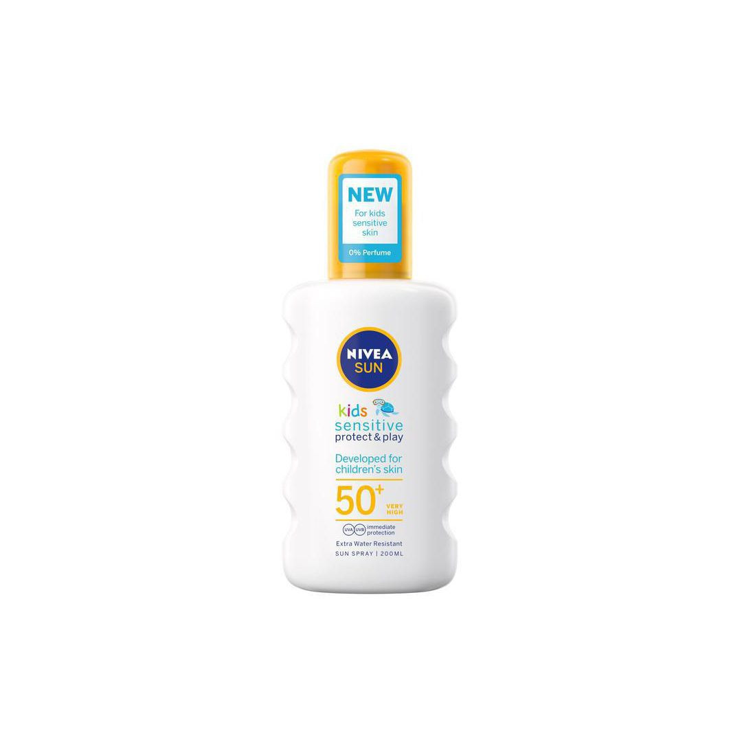 BildeSolskydd NIVEA Kids Spray 50+ 200ml