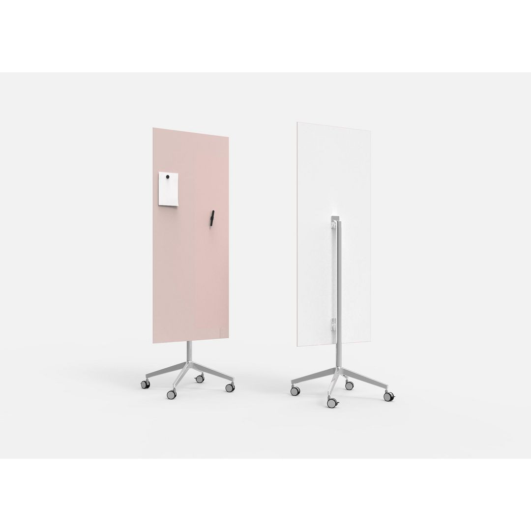 BildeGlastavla mobil LINTEX 650x1960mm rosa