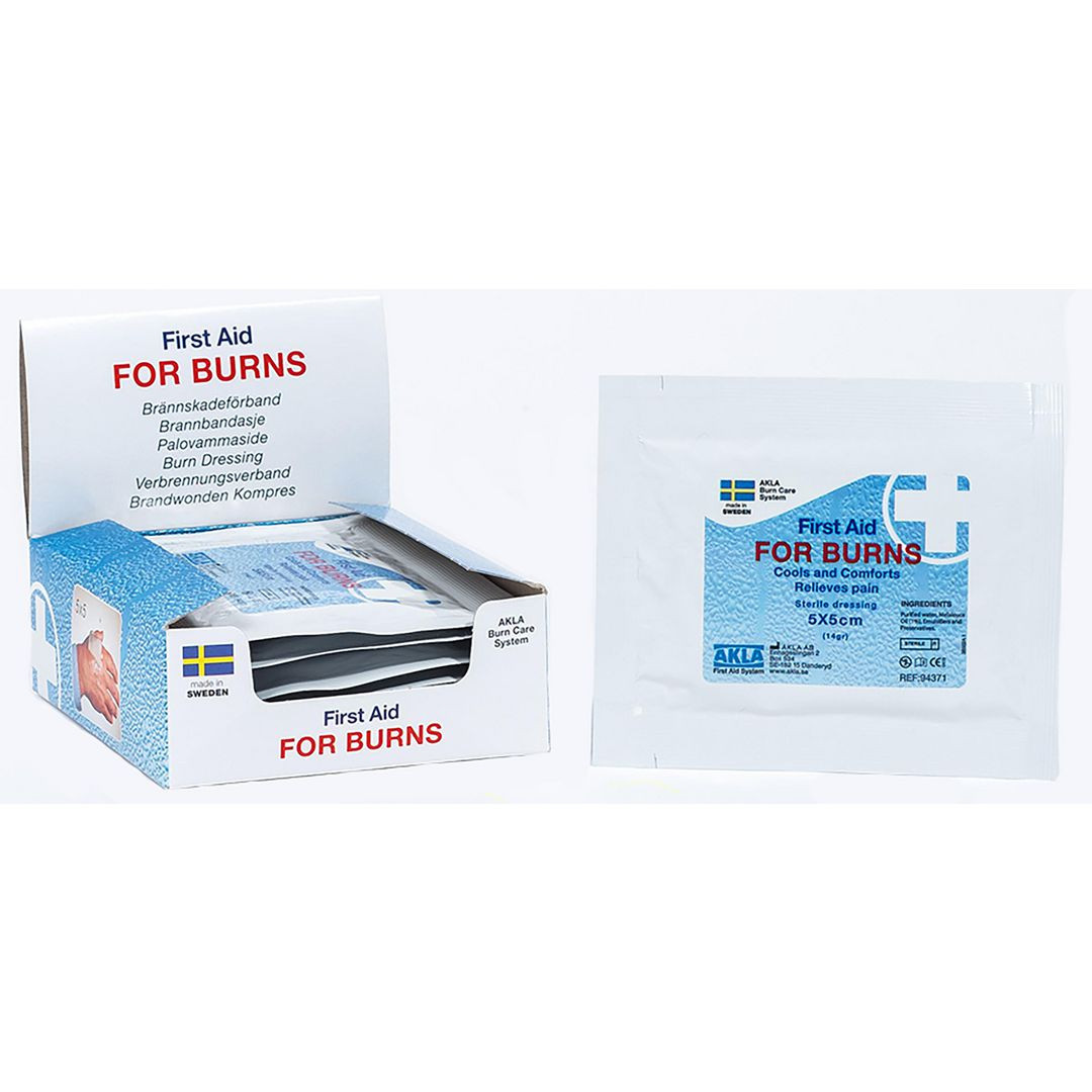 BildeBrännskadekompress FOR BURNS 5x5 10/fp
