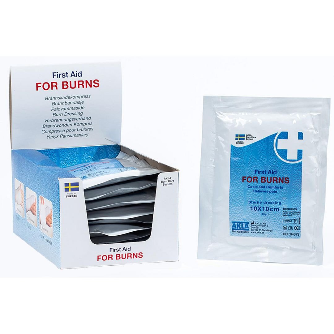 BildeBrännskadekompress FOR BURNS 10x10 10/fp