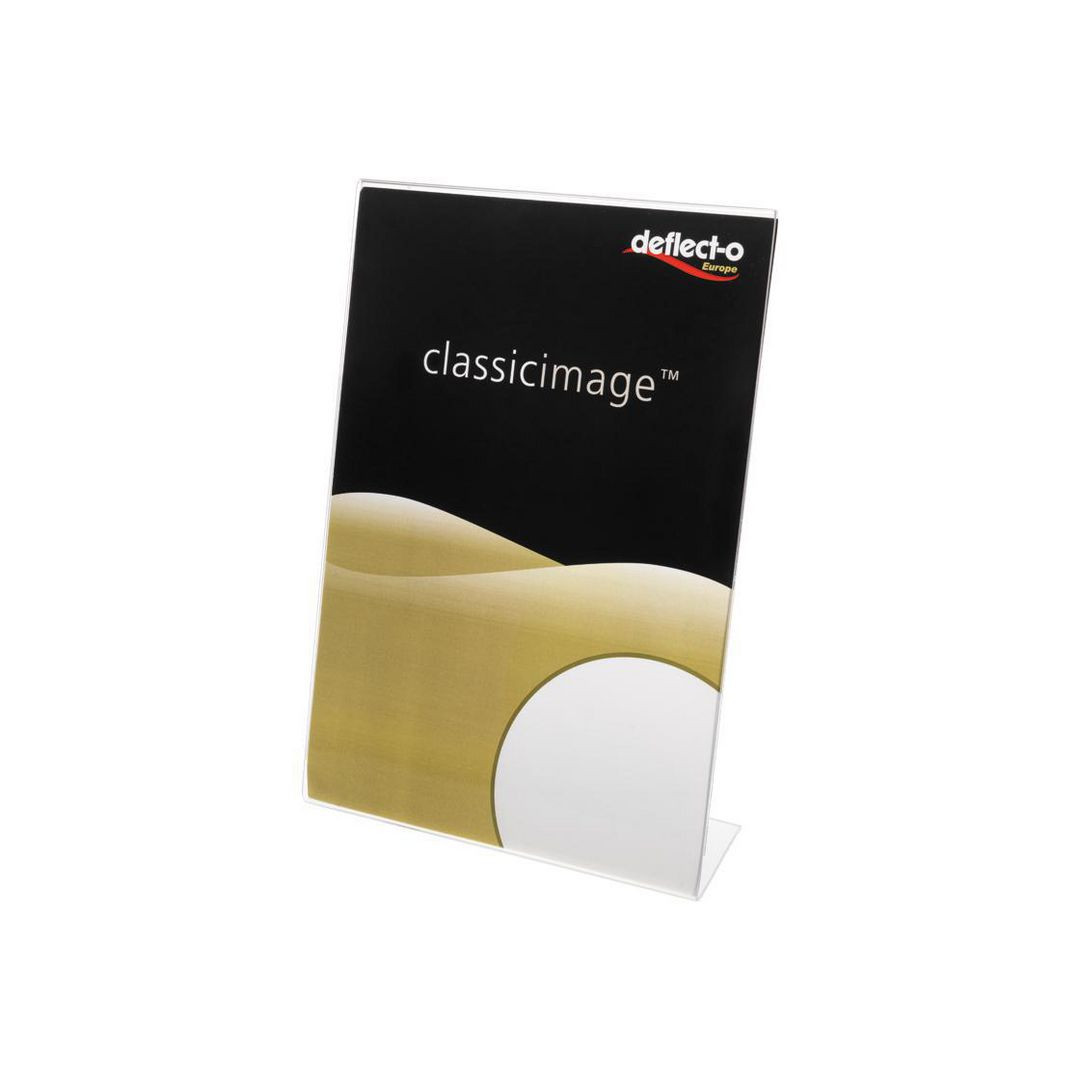 BildeInformationsställ akryl A6 lutande