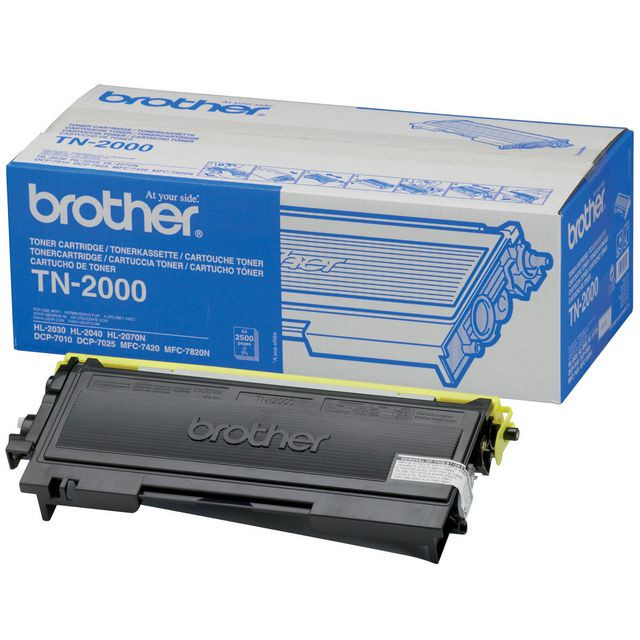 BildeToner BROTHER TN2000 2,5K svart