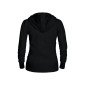 Hoodie zip TEXSTAR WC03 dam svart L