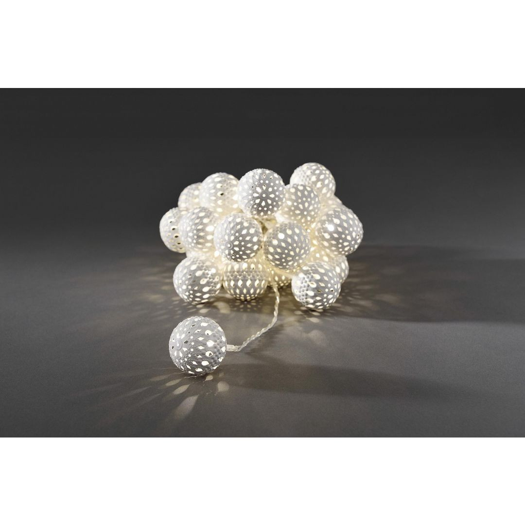 BildeLjusslinga 24 varmvit LED vit 3m